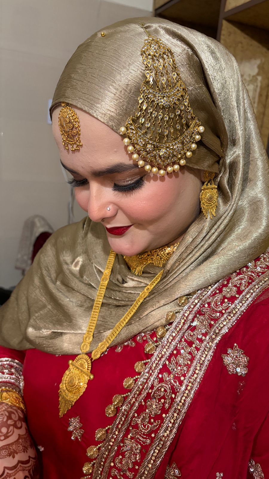 Bridal look